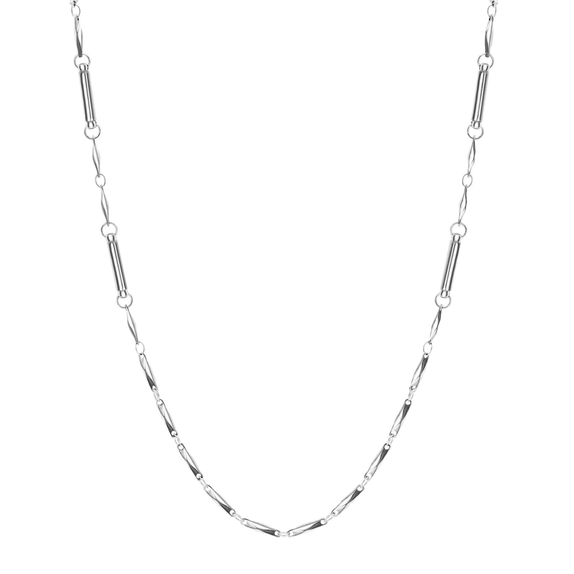 

Magnetic Necklace for Width Total Length Necklace Special Box [Jeroot] Women, Stylish, 2mm, 45cm, Chain, Hypoallergenic, Silver,