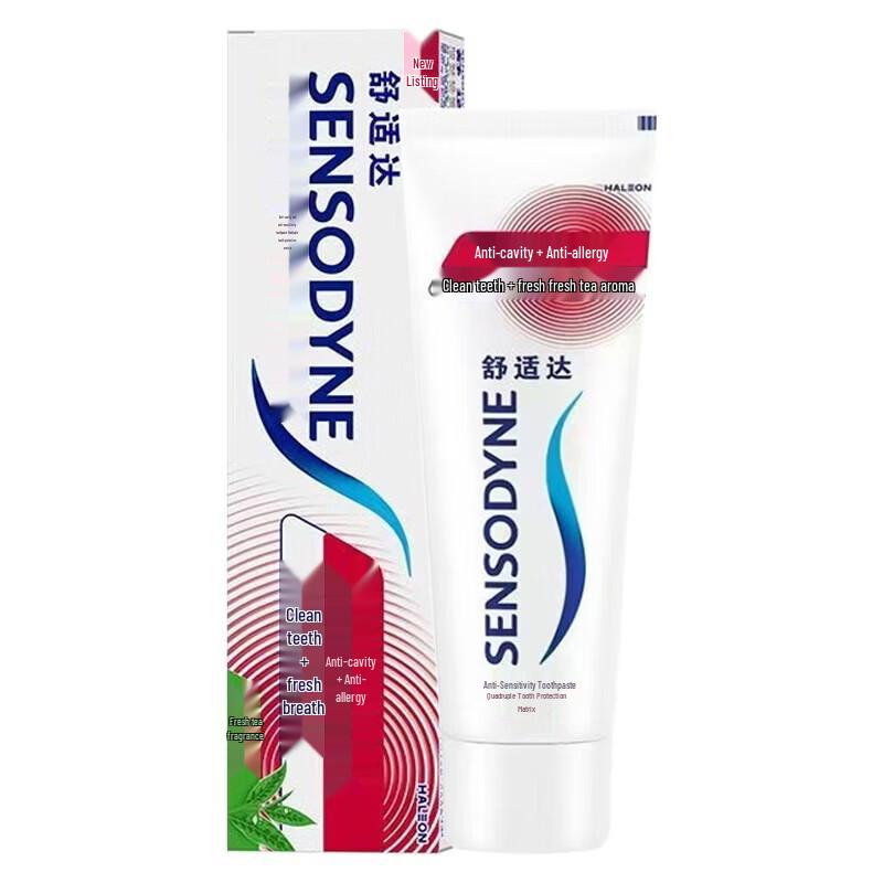 

Sensodyne Fresh Tea Anti-Cavity & Sensitivity Toothpaste Duo
