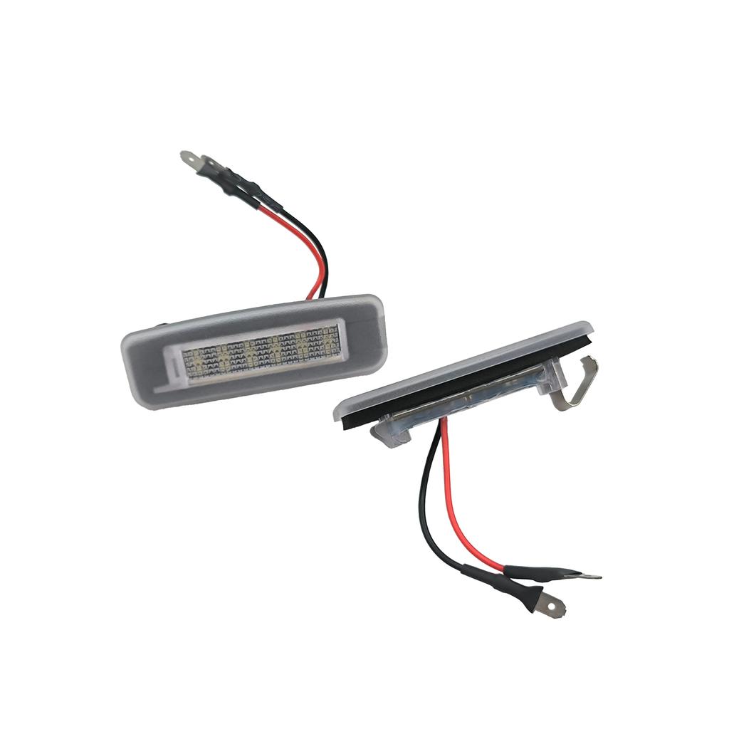 2Pcs For Ford Focus MK1 1998-2005 White LED License Plate Light Number Plate Lamp