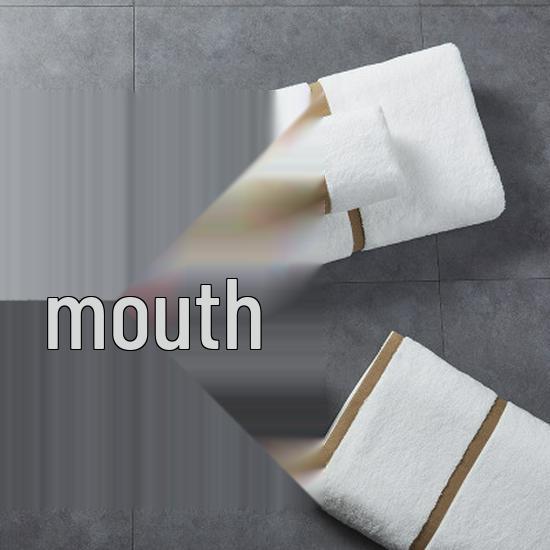 Platinum Satin All-Cotton Bath Towel Set with Embroidery Option