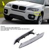 2Pcs Side Marker Light 63147187087 Front Bumper Reflector Lamp for E71CelsiusX6CelsiusE70CelsiusX5M
