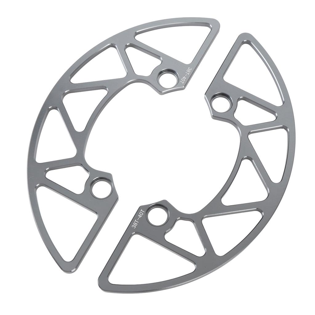Cycle Chainring Guard Aluminum Alloy 104BCD Cycle Sprocket  or for 38 to 40T   Negative Teeth Mountain Cycle Single Disc Sprocket