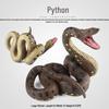 Realistic Cold-Blooded Animal Snake Toy - Rattlesnake, Python, King Cobra Gift Model for Kids