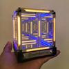 Electronic Game Desktop Technology Atmosphere Light 4-Dimensional Space Hypercube Creative Desktop Night Light Game Accessories