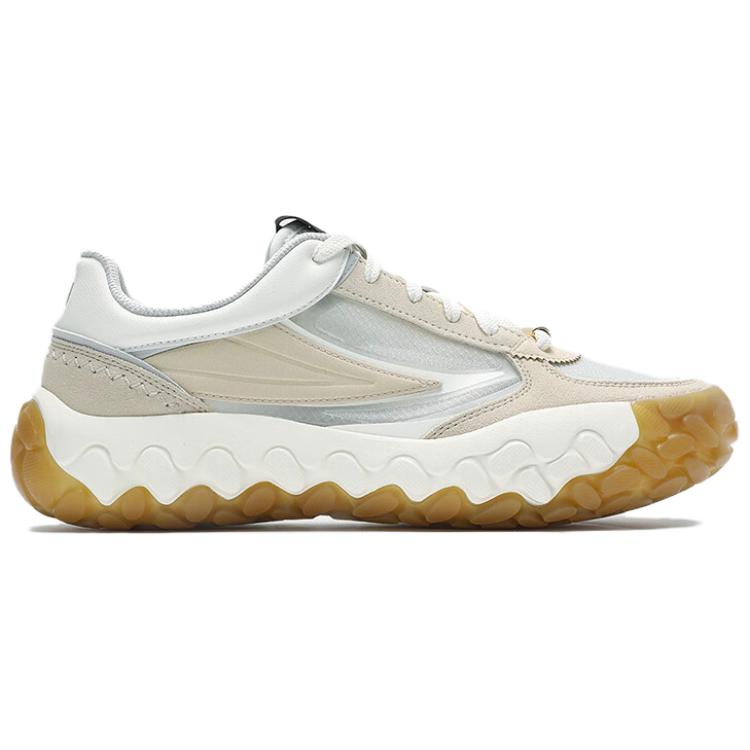 New FILA Gara Height Increasing Low top Casual Running Shoes Men's White Yellow F12M433201FSC