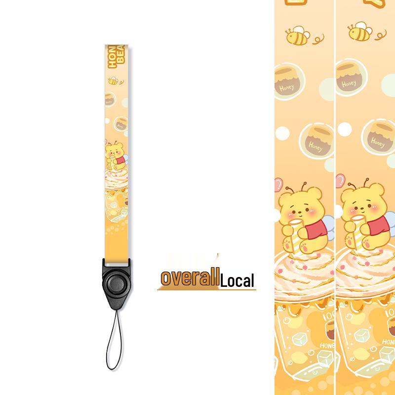Lanyard Nero Multifunzionale Personalizzato Creativo con Porta Badge Separato per Badge Identificativi dei Dipendenti.