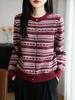 Women's Retro Knit Cardigan: Soft, Skin-Friendly, Loose Fit, Slimming, Perfect for Commuting and Casual Wear