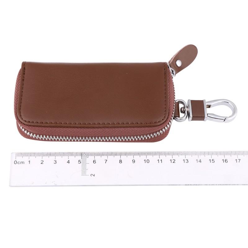 Skórzany brelok samochodowy, brelok wielofunkcyjny, pudełko do przechowywania kluczy