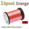 1Spool 150D Shimmering Lumo Fly Tying Thread Material Flashy and Glow Ideal for Buzzers, Dry/Wet Flies & Fly Body