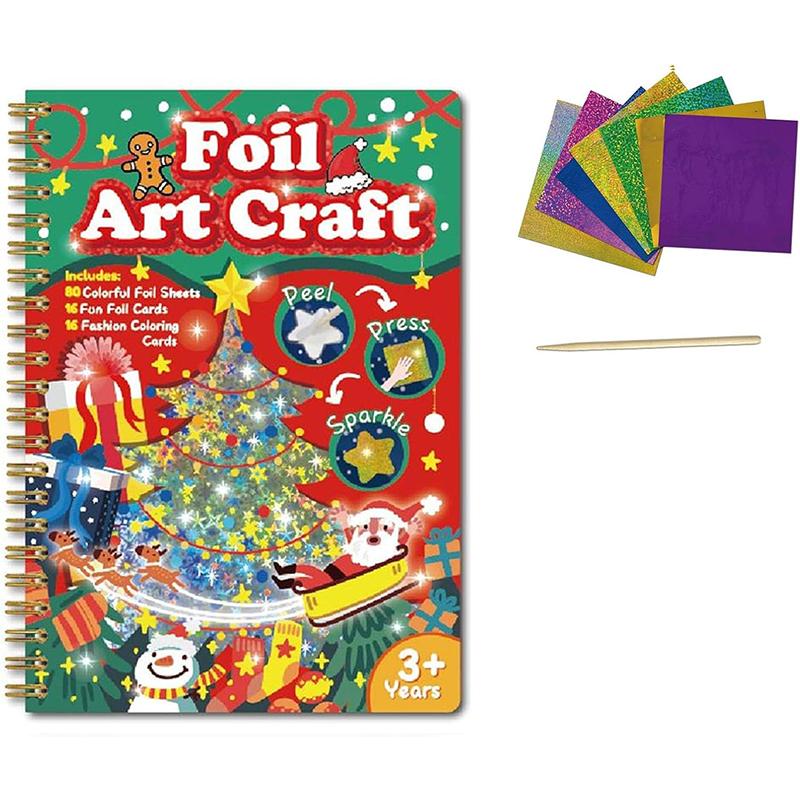 

Фольгированное творчество Без беспорядка Набор для творчества Веселое фольгированное искусство для детей и взрослых Магнит Пенопласт Рисование по наклейкам Отклей и прижми Веселые наборы для творчества