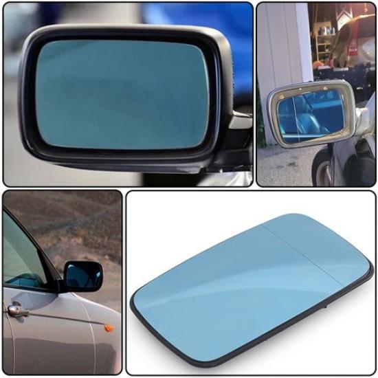 Left Side Mirror w/ Backing Plate Heated Fits BMW E39 E46 330i 325i 525i 1998-05