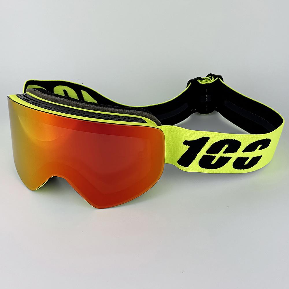 Winter Magnetic Ski Goggles Quick-Change Anti-fog UV400 Snowboard Goggles Professional Double Layer Lens Ski Eyewear Men Women