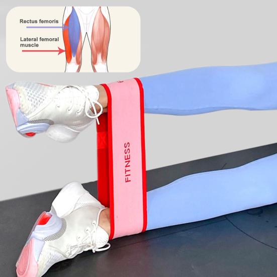 

Yousheng Йога Эспандер Высокоэластичный износостойкий нескользящий дизайн Body Shaping Leg Training Strap для женщин