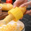 Corn Thresher Tool Stainless Steel Stripper, Non-Slip Handle And Spiral Blade Thresher, Easy Clean Quick Efficient Kernel Removal Gadget for