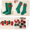 Weihnachts-Babysocken Neugeboren 0 bis 3 6 9 12 18 24 Monate Kleinkind Jungen Socken Niedliche Rote Fliege Kinder Socken für Mädchen Infantil
