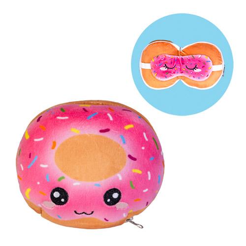 Smoosho's Pals Travel Mask and Pillow Set (Donut)