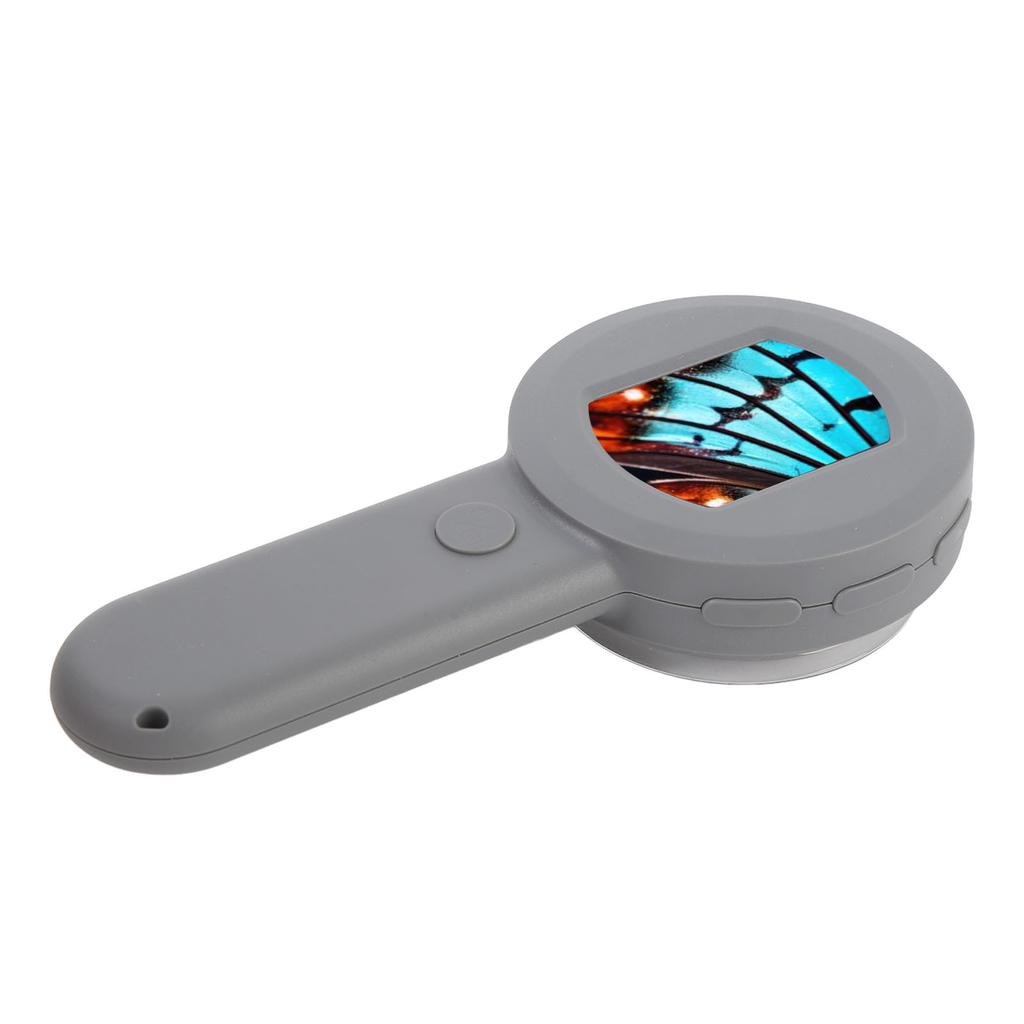 Microscope numérique avec écran LCD de 2 pouces, loupe de bijoutier éclairée 100X, loupe de poche pour pièces de monnaie avec