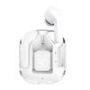 T2 Wireless Bluetooth Earphone Transparent HIFI Headphones LED Power Digital Display Stereo Sound Earphones for