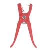 Livestock Ear Tag Pliers Red Ergonomic Anti Slip Handle Effort Saving Ear Tag Applicator for Pigs Goats Cattle Sheep