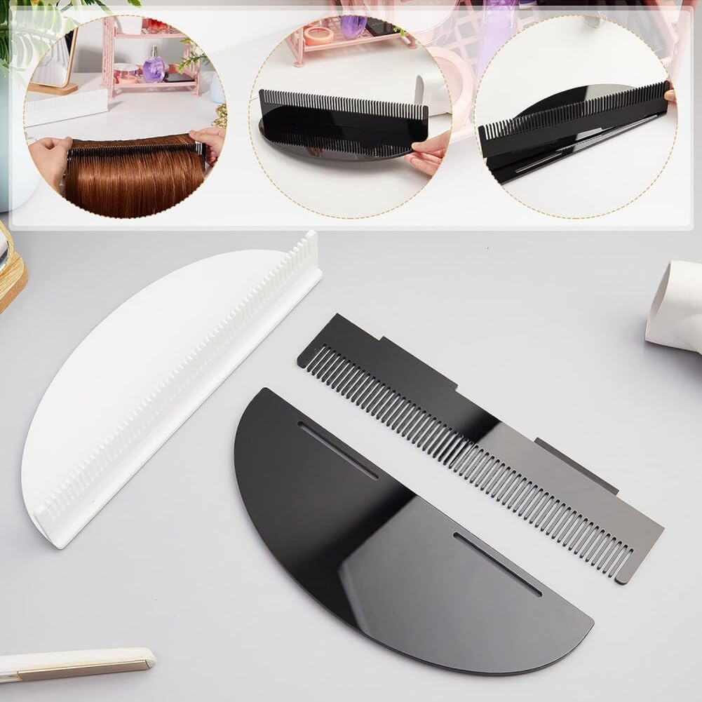 ikasus 2PCS Hair Extension Holder, Styling Professionally Designed to Securely Hold Acrylic Hair Color Rack Display Stand, Portable Wig Organizer