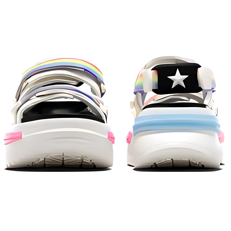 Converse Run Star Utility CX Sandalo Pride 2024 Bianco Multi Donna A10219C