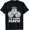 Funny Gym Math Workout Weightlifting T-shirt