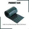 Corrugated Garden Flexible Landscape Lawn Border Decorative Long Strips PP Material for Raised