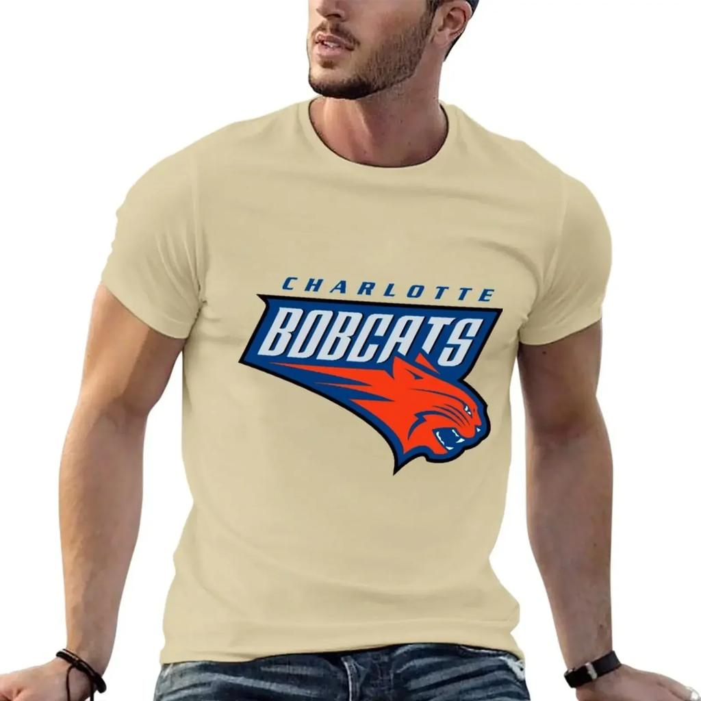 Bobcats merch T-Shirt sweat funnys Aesthetic clothing plain white t shirts