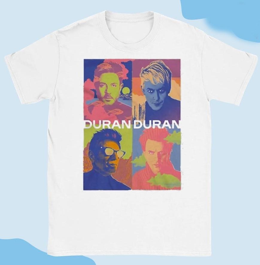 Duran Duran Multicolour 2024 T-shirt, Size S-4XL