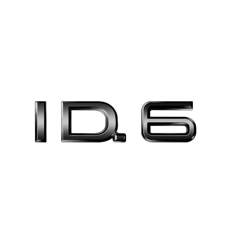 Pro ID.3 ID.4 ID.5 ID.6 Nápisový emblém ID řady GTX ID.4X Crozz ID.6X EV kovový odznak s logem na karoserii, zadní samolepka
