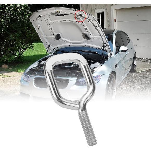 

Hood Catch Lock Bracket 51237008756 Compatible with BMW 3 series M3 E60 E61 E64 E87 E90,1Pcs 1