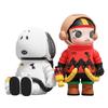 POP MART MEGA SPACE MOLLY 100% Charlie Brown & Snoopy
