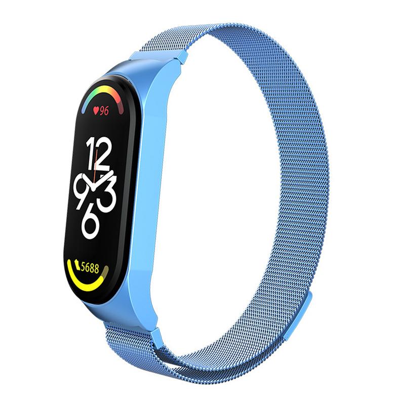 Milanese loop for Xiaomi Mi Band 7 6 Strap Correa Mi band 4 stainless steel bracelet miband6 band4 for Xiaomi mi band 5 3 4 6 7