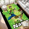 Custom Name Personalized Ben 10 Cartoon Print Carpet, Versatile Home Decor Rug, for Playroom, Apartment, Balcony, Entryway, Hallway Gift