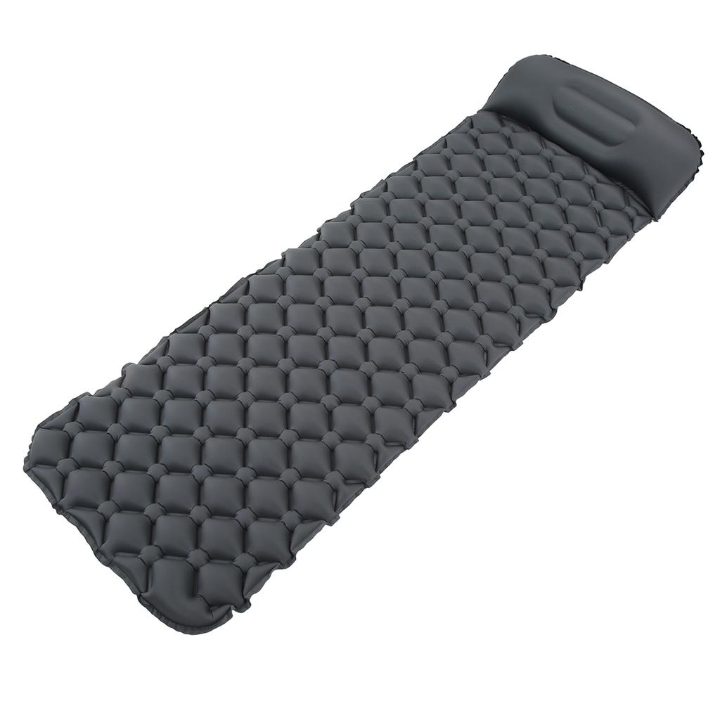 Outdoor Schlafmatratze TPU Feuchtigkeitsbeständig Tragbar mit Kissen Camping Schlafmatte für Rucksackreisen