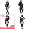 2023 New Halloween Nun Role Play Costume Sexy Nurse Cosplay Stage Performance Outfit Polyester Fabric