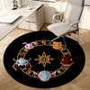 1pc Magical Creatures Circle Round Carpet, Made of Polyester,Perfect for Decorating Office Chairs, Living Rooms