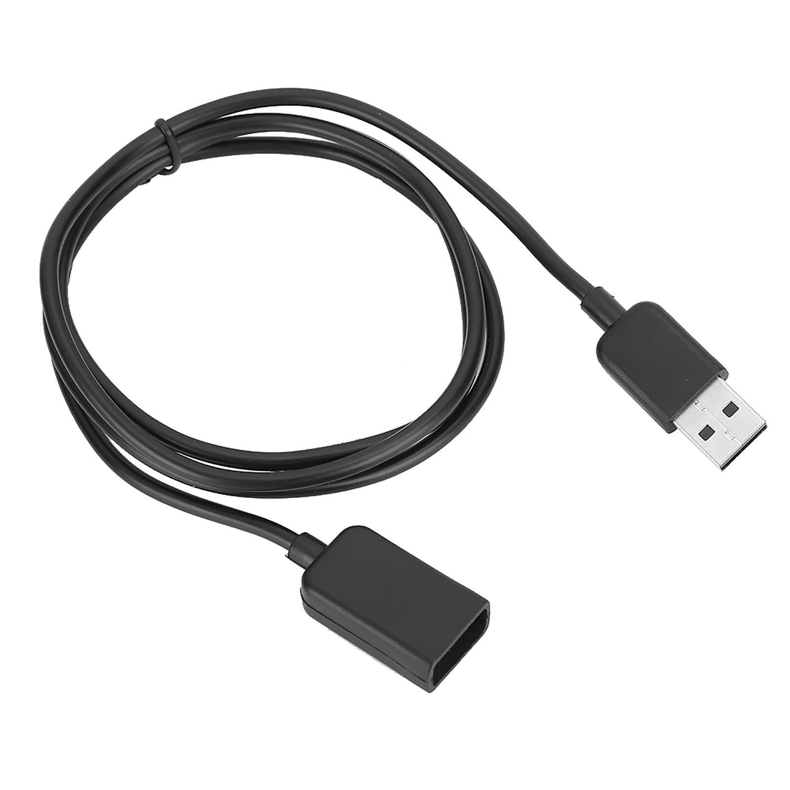 

5i Rubber TPE Soft Wire Black Lightweight Smart Bracelet USB Charging Cable Watch Charger for Huawei 4