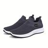 Men's Breathable Comfortable Knit Sneakers Non-Slip Casual Slip-On Shoes for Outdoor Shoes