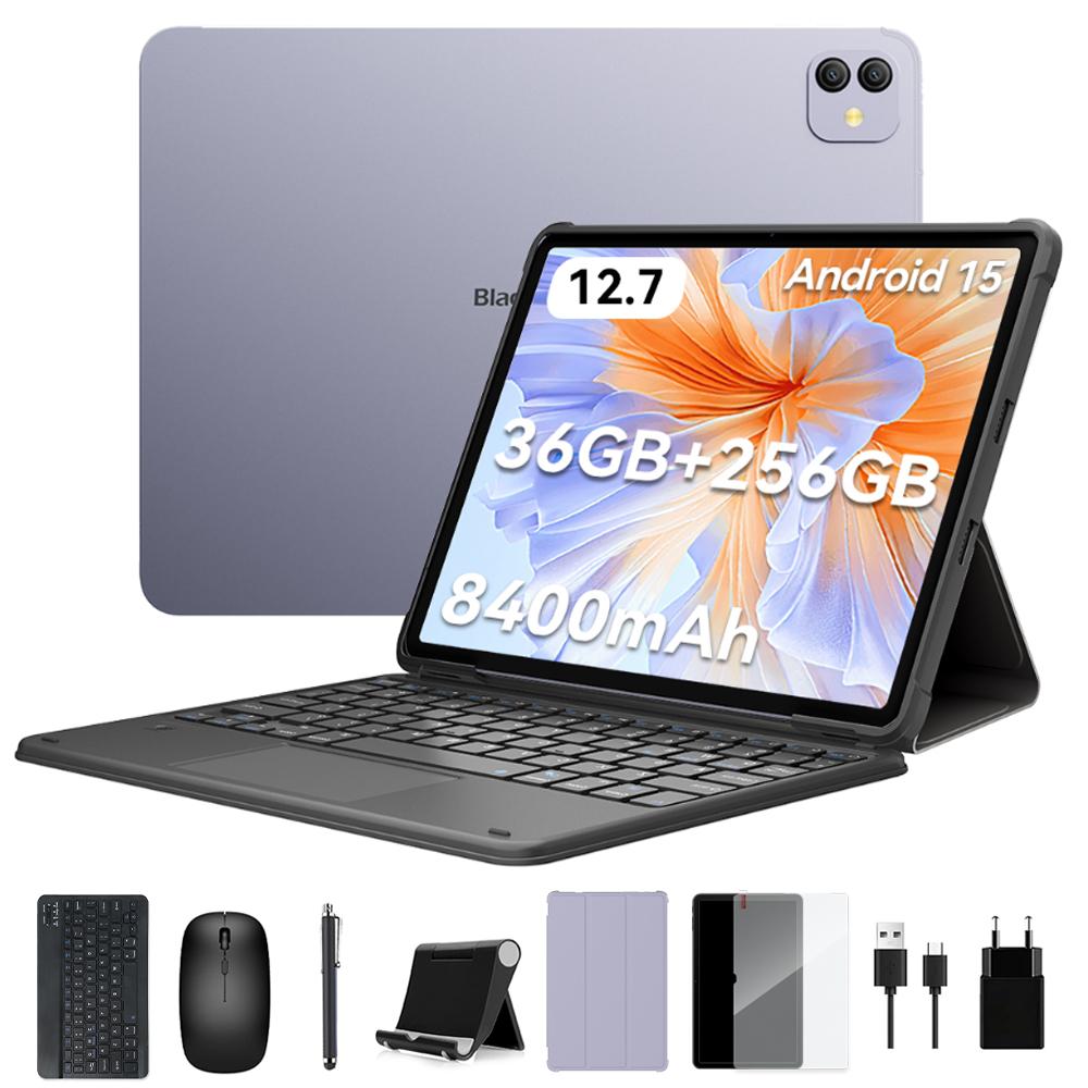 Blackview 2025 LINK 8 12.7-Inch Tablet Android 15 ,12GB RAM 256GB Memory,Large Display Widevide L1,Octa-core G100, 8400mAh,5G WiFi,4G LET,18W