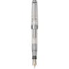 Sailor Professional Gear Fountain Pen Silver Demonstrator Model Medium-Fine 11-3775-300 Clear