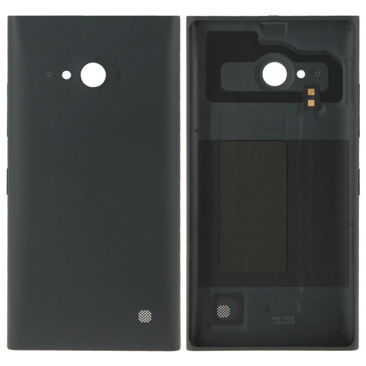 

Однотонная пластиковая задняя крышка аккумулятора для Nokia Lumia 730 чёрный
