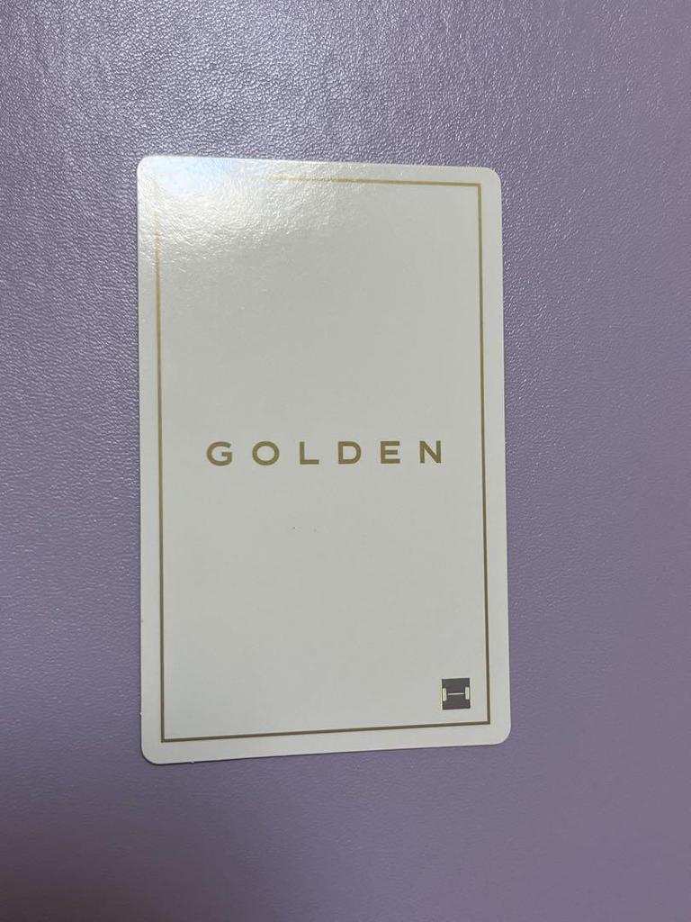 [USED] BTS Jungkook Jungkook Lakidro Golden JUNGKOOK M2U