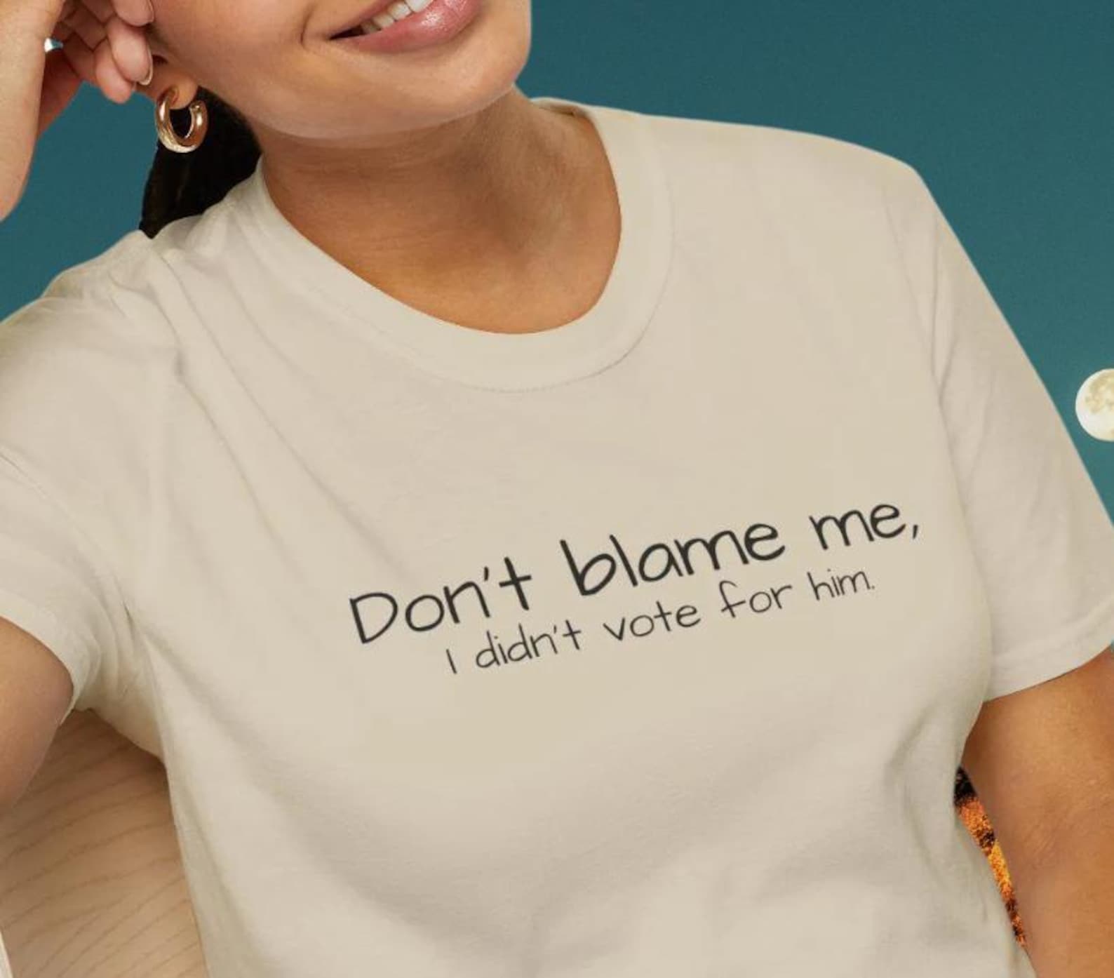Funny Anti Trump T-shirt: Sarcastic Political Humor Tee M