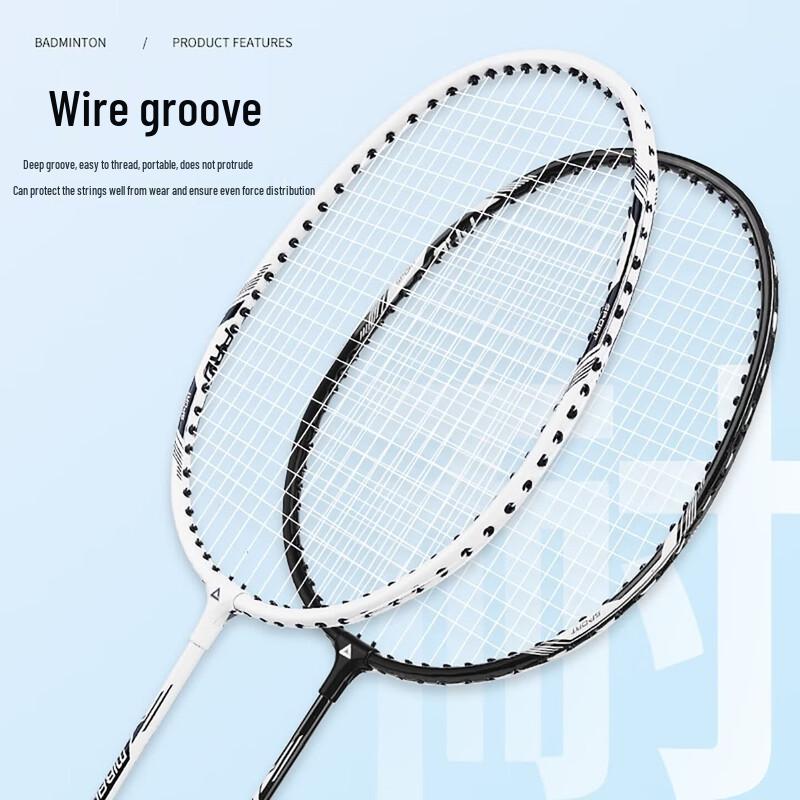 Peak Full Carbon Badminton Racket Set
