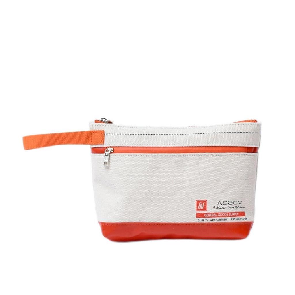 AS2OV ALBERTON CANVAS POUCH ORANGE