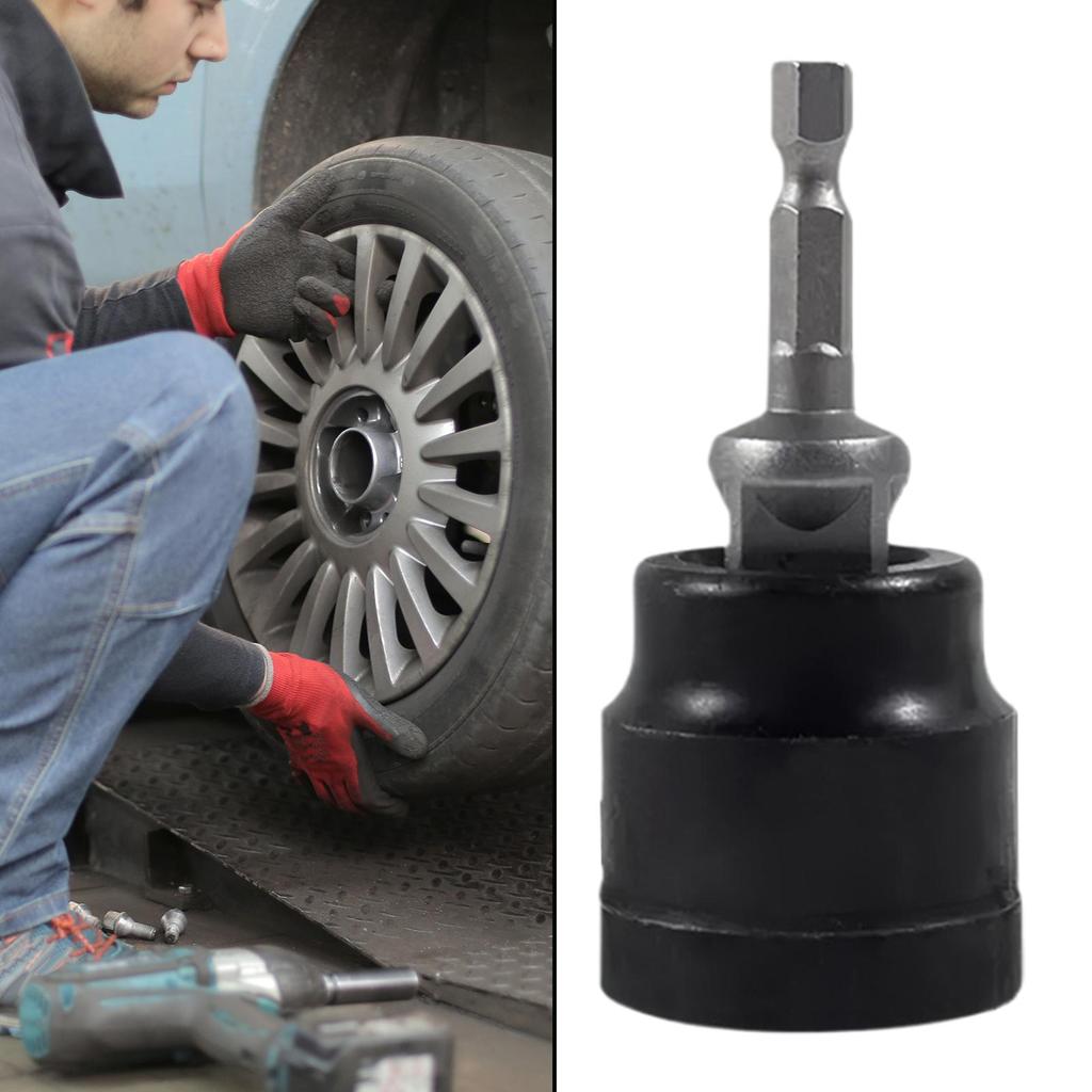 Car Jack Socket Jack Socket for Tire Changing Labour Saving Heavy Duty Tool Quick Connect for Road Trip Vehicle Maintenance