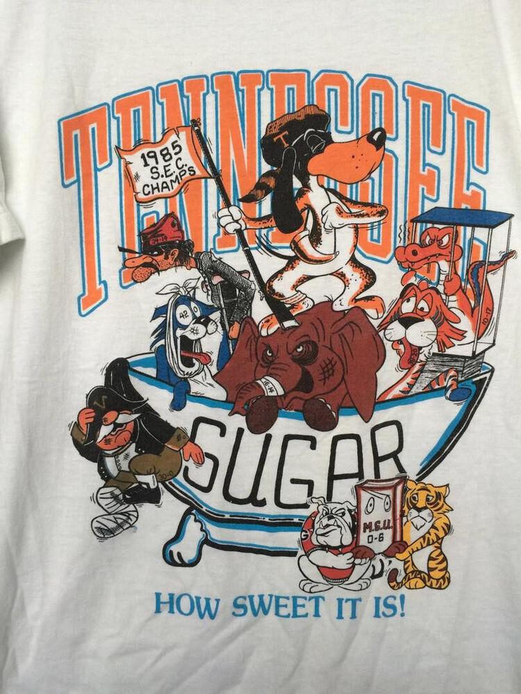 Tennessee Volunteers Vols T-shirt White Cotton Tee All Sizes S to 5XL Unisex T-Shirt XXXXL