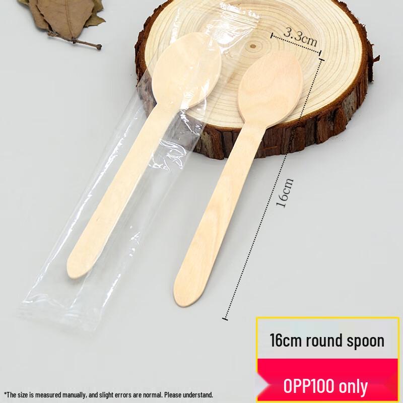 Wuhua Biodegradable Disposable Ice Cream Spoons