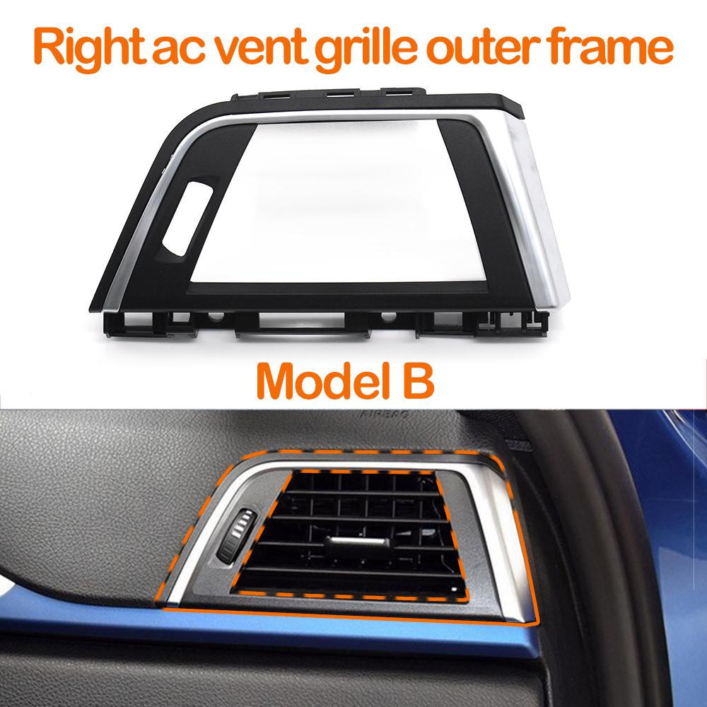 LHD Air Conditioner Front Left Right AC Vent Outlet Grille Panel Cover Repair Kit For BMW 3 4 Series F30 F34 F32 F33 F36 F80 F82